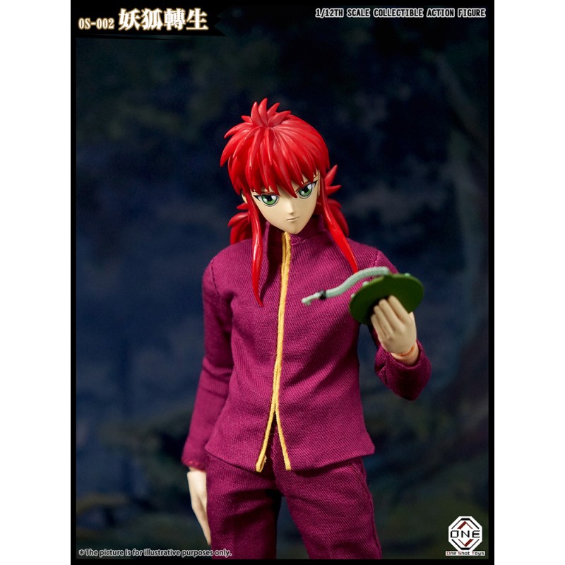 One Shot Toys Yu Yu Hakusho Kurama 1 12th Scale Collectible Shf Action Figure One Shot Toys Yu Yu Hakusho Kurama 1 12th Scale Collectible Shf Action Figure