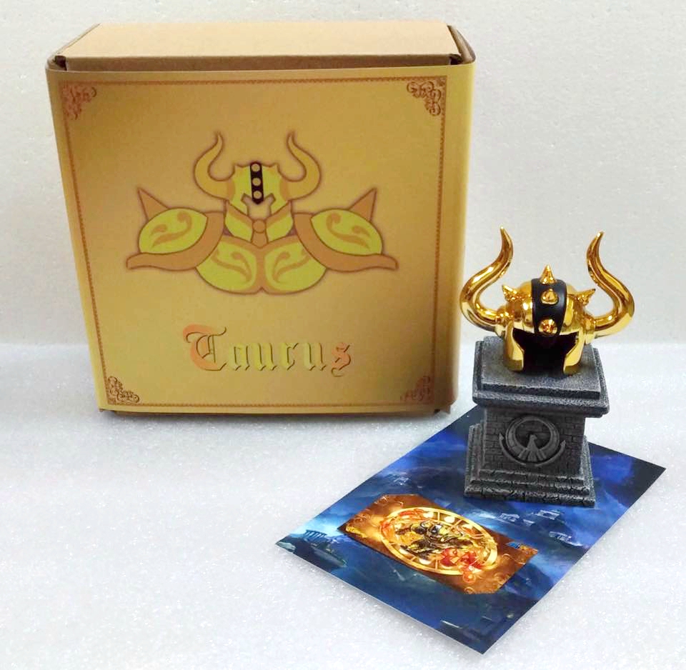 Alpha Toys Saint Seiya Helmet Taurus Support