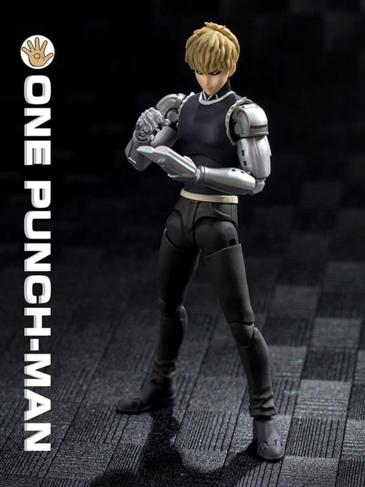 One Punch Man SHF Action Figure Genos 