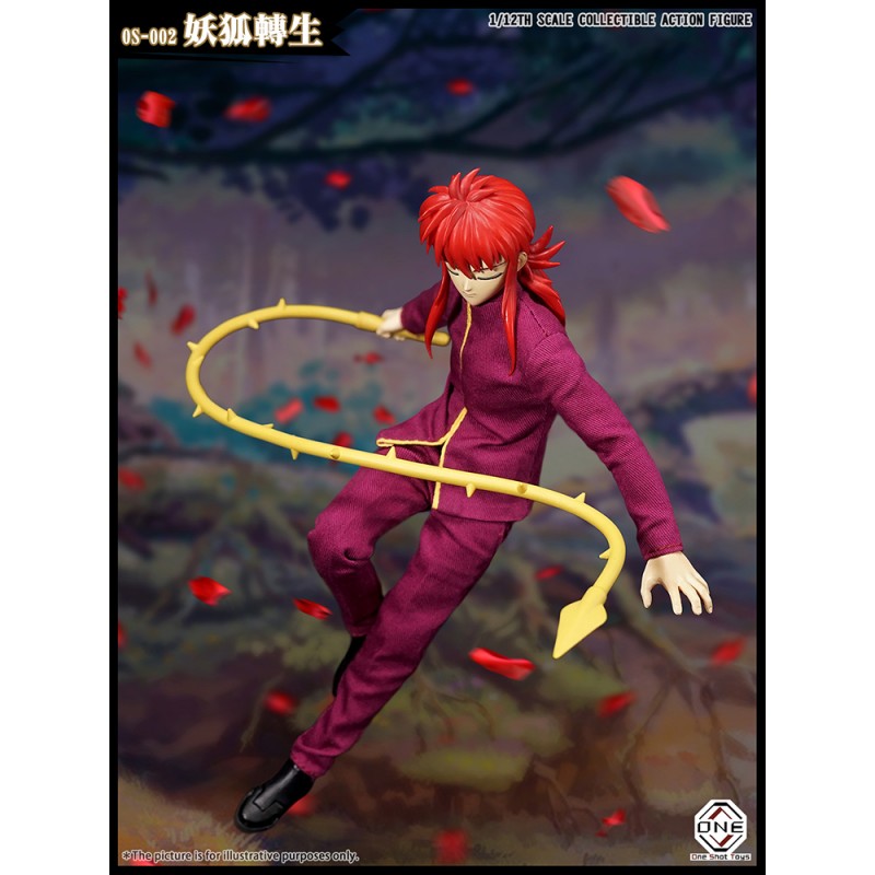 One Shot Toys Yu Yu Hakusho Spirit Fox (Kurama) Action Figure Review 幽☆遊☆白書  