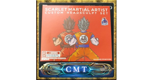 Demoniacal Fit - Dragon Ball Z DBZ SCARLET MARTIAL ARTIST Custom headsculpt  set for Son Goku SHF Action Figure