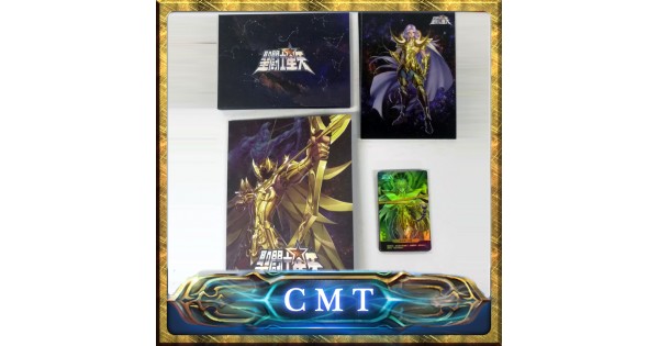 Saint Seiya Gold Saints Collection Card Flash Card 30th Anniversary  Cardbook Theme Exhibition Commemorative