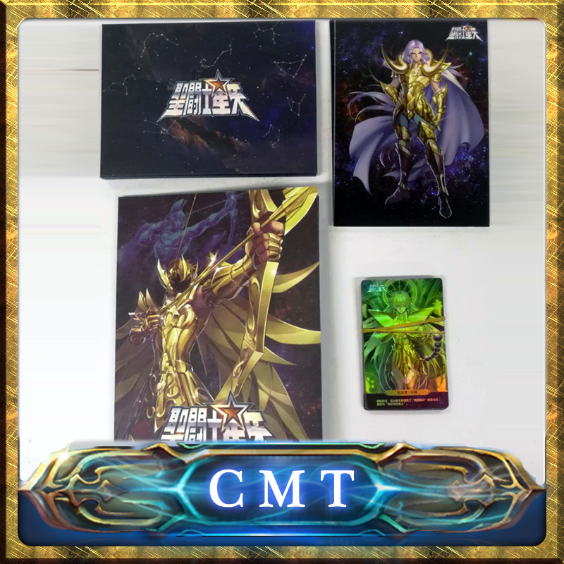 Saint Seiya Gold Saints Collection Card Flash Card 30th Anniversary  Cardbook Theme Exhibition Commemorative